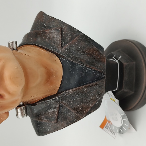 Frankenstein Monster Light Up Statue Glitter Bust 13” Halloween Decor **NEW*** - Picture 3 of 12